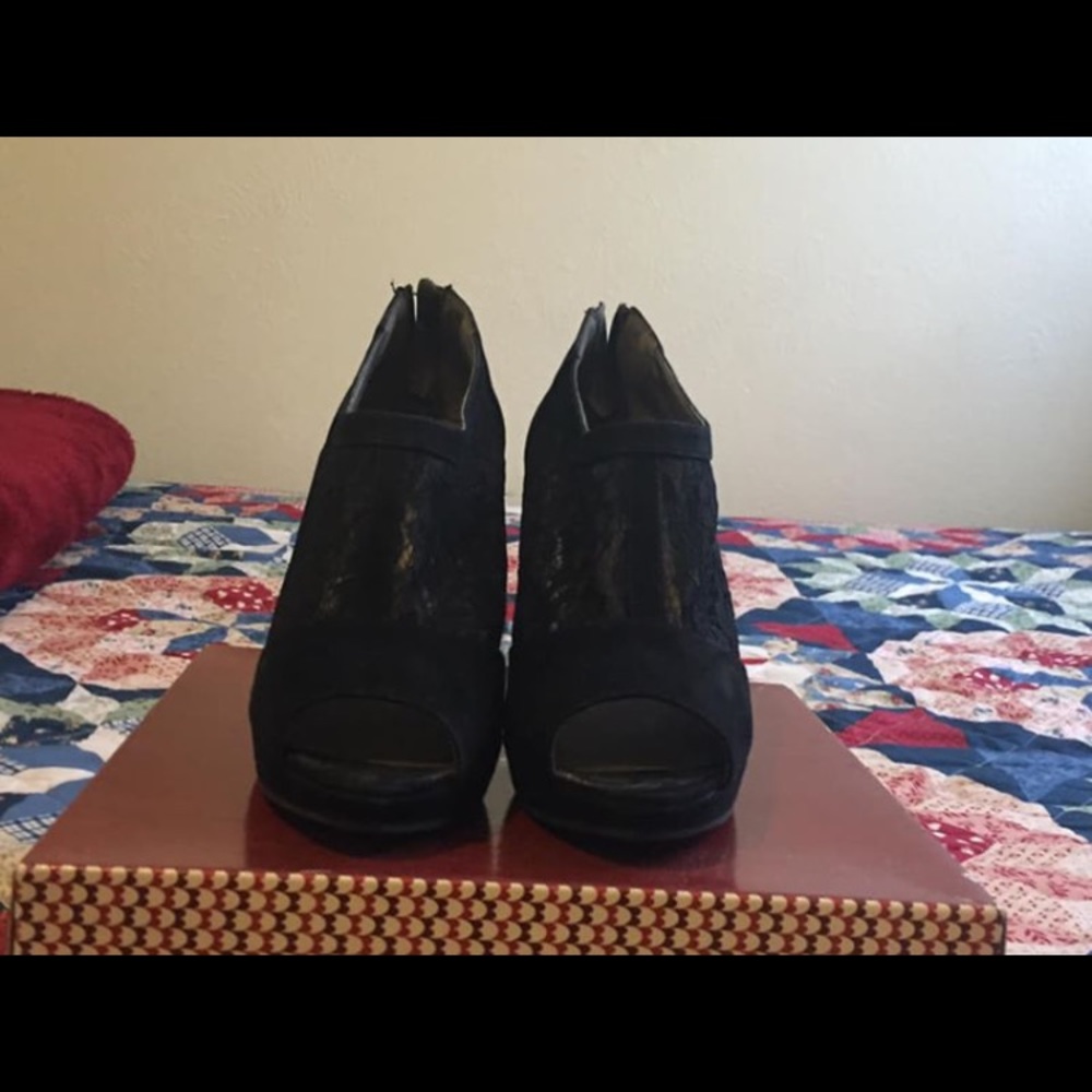 Black high heels
